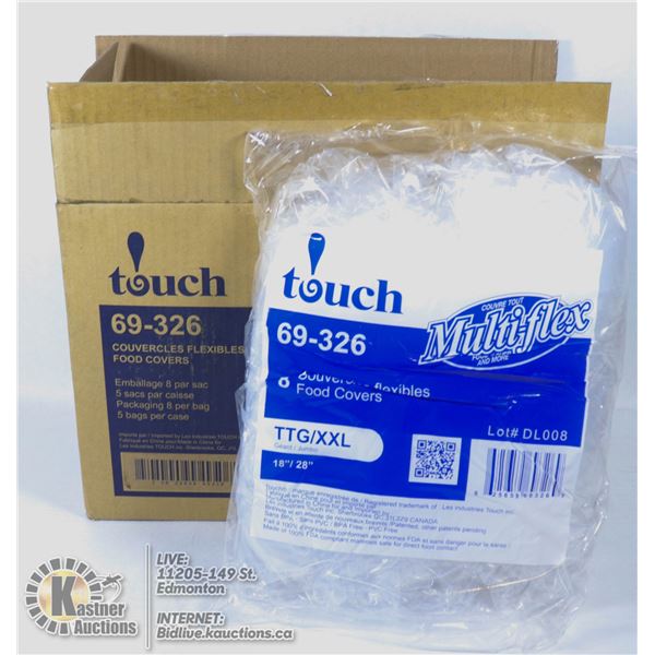 CASE TOUCH COUVERCLES FLEXIBLES FOOD COVERS