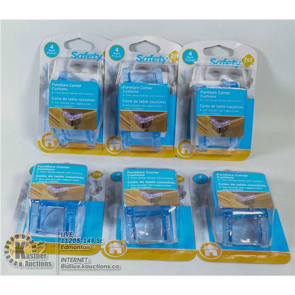 2 NEW CASES OF SAFETY 1ST FURNITURE CORNER CUSHION