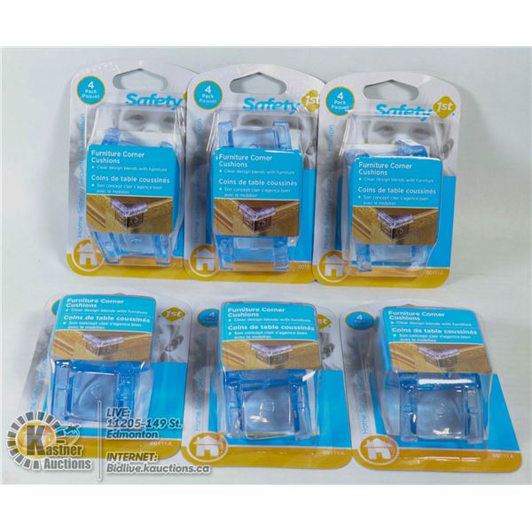2 NEW CASES OF SAFETY 1ST FURNITURE CORNER CUSHION