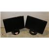 Image 1 : WORKING-PAIR OF ASUS 19" LCD COMPUTER MONITORS