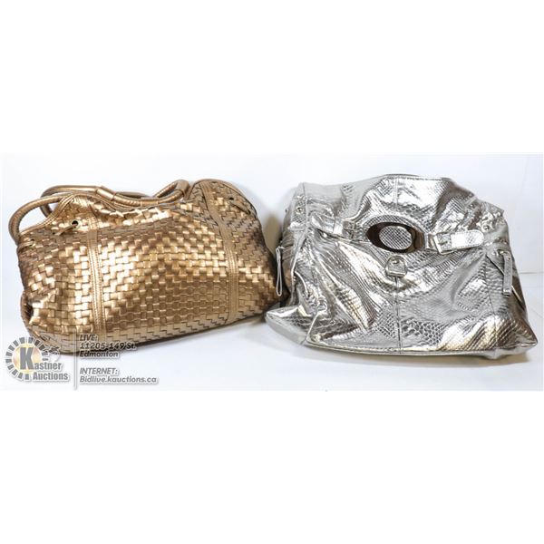 FLAT OF 2 HANDBAGS