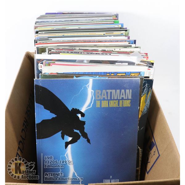 COMICS BOX - OVER 100 MARVEL DC MISC COMIC BOOKS