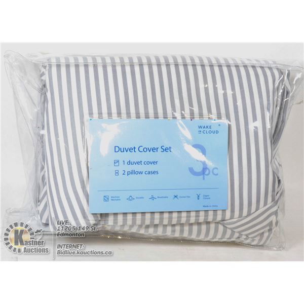 WEIGHT IN CLOUD 3PC QUEEN SIZE DUVET SET