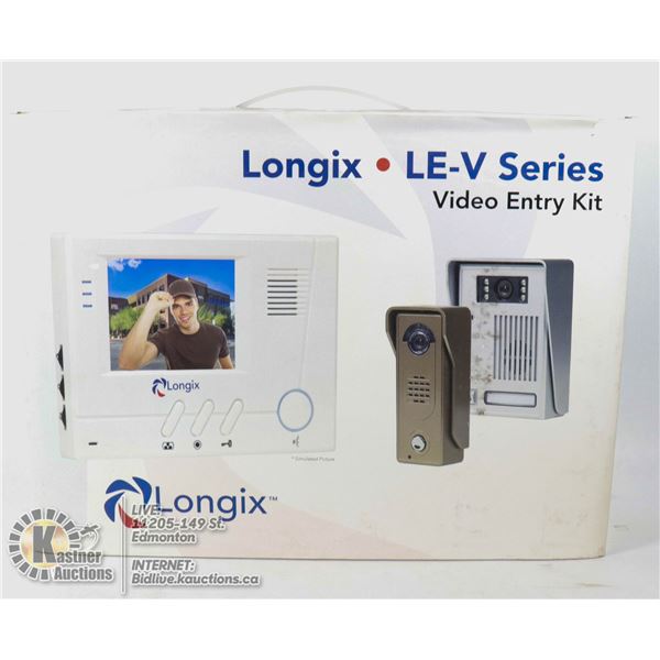 LONGIX LE-V SERIES VIDEO ENTRY KIT
