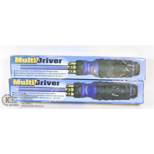 LOT OF 2 MULTI DRIVERS