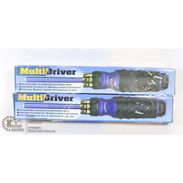 LOT OF 2 MULTI DRIVERS