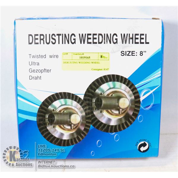 DERUSTING WEEDING WHEEL