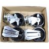 Image 1 : LOT OF 4 CASTOR WHEELS