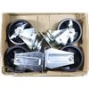 Image 1 : LOT OF 4 CASTOR WHEELS