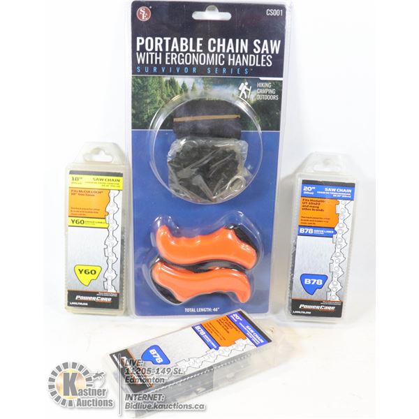 NEW ITEMS PORTABLE CHAIN SAW
