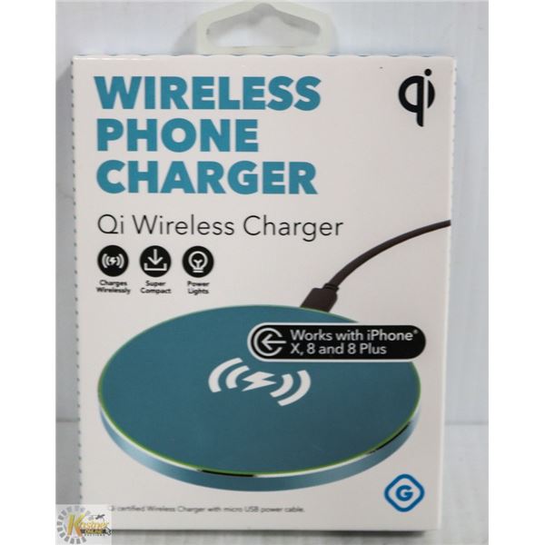 NEW GEMS WIRELESS QI PHONE CHARGER
