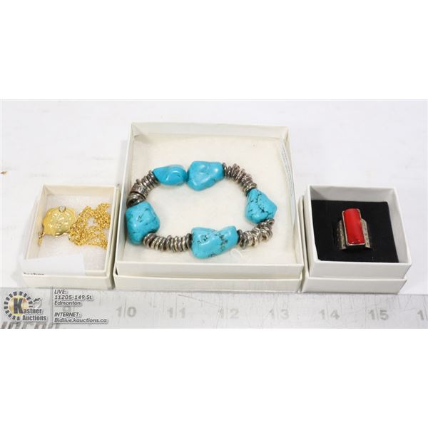 CAPRICORN MEDALLION WITH 18KGF CHAIN 16 INCHES,