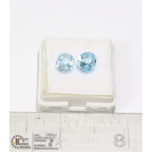 #12-BLUE TOPAZ GEMSTONES 4.55ct