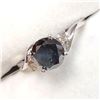Image 1 : 10K WHITE GOLD FANCY BLACK DIAMOND(1.9CT)