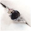 Image 2 : 10K WHITE GOLD FANCY BLACK DIAMOND(1.9CT)