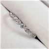 Image 1 : 10K WHITE GOLD DIAMOND(0.27CT,I1-I2,G-H) RING