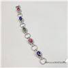 Image 1 : SILVER SAPP,EMERALD,RUBY(8CT)  BRACELET