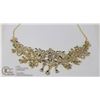 Image 1 : LADIES GOLD TONE RHINESTONE JEWELLERY NECKLACE