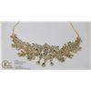 Image 1 : LADIES GOLD TONE RHINESTONE JEWELLERY NECKLACE