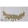 Image 1 : LADIES GOLD TONE RHINESTONE JEWELLERY NECKLACE