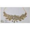 Image 1 : LADIES GOLD TONE RHINESTONE JEWELLERY NECKLACE