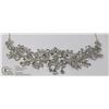 Image 1 : LADIES SILVER TONE RHINESTONE JEWELLERY NECKLACE