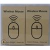 Image 1 : LOT OF 2 WIRELESS MICE