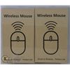 Image 1 : LOT OF 2 WIRELESS MICE