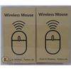 Image 1 : LOT OF 2 WIRELESS MICE
