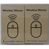 Image 1 : LOT OF 2 WIRELESS MICE