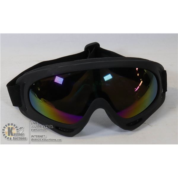 PAIR OF TINTED SPORTS GOGGLES