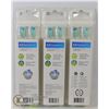 Image 1 : LOT OF THREE 4 PACKS PHILIPS SONICARE DIAMOND CLEAN REPLACEMENT