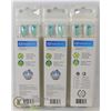 Image 1 : LOT OF THREE 4 PACKS PHILIPS SONICARE DIAMOND CLEAN REPLACEMENT