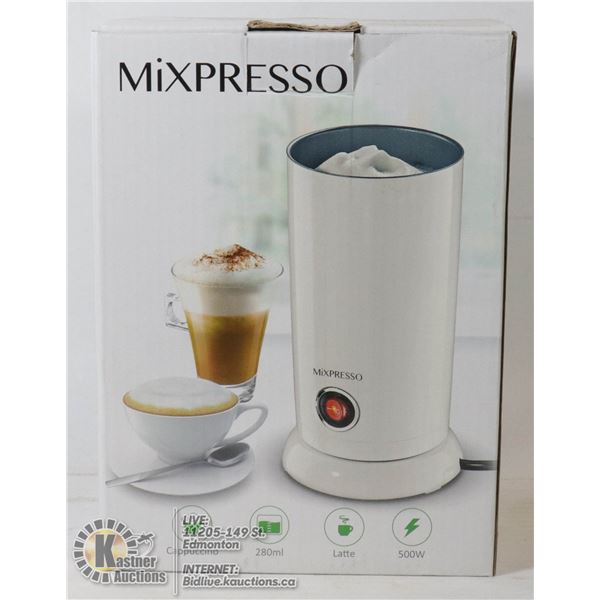 ESPRESSO MILK FROTHING APPLIANCE
