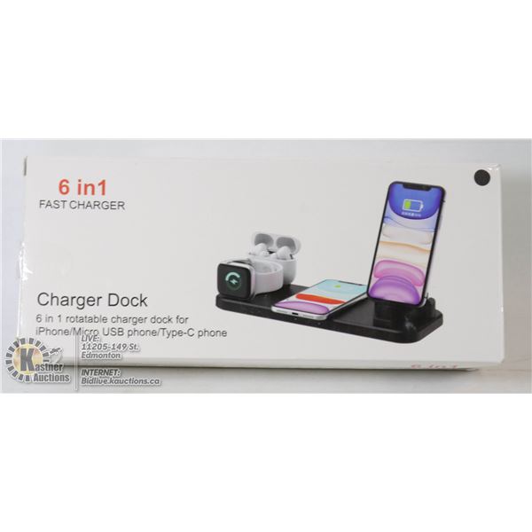 6 IN 1 FAST CHARGER DOCK