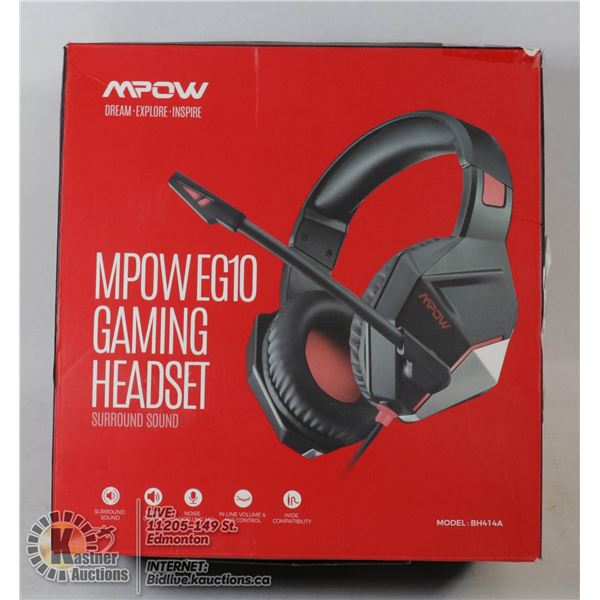 MPOW EG10 GAMING HEADSET
