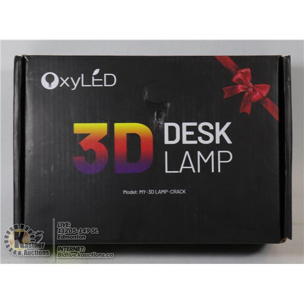 OXY LED 3D DESK LAMP