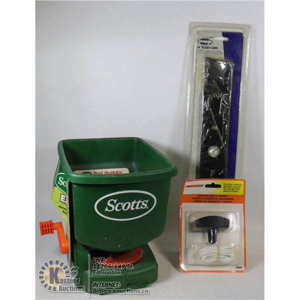 FLAT OF GARDENING/ LAWN CARE ITEMS INCLUDING
