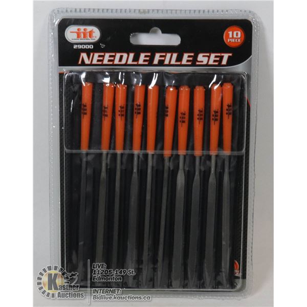 NEW 10PC NEEDLE FILE SET
