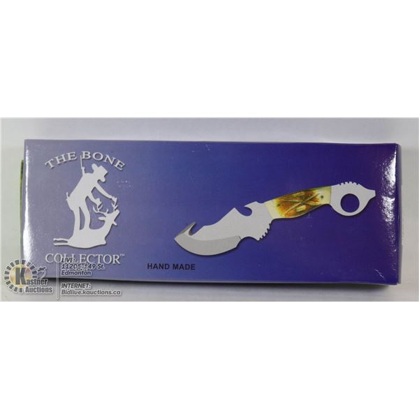 NEW BONE COLLECTOR 440 STAINLES STEEL 8 3/4" KNIFE