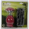 Image 1 : NEW 8 LED LANTERN AND 4PC BUNGEE CORD SET