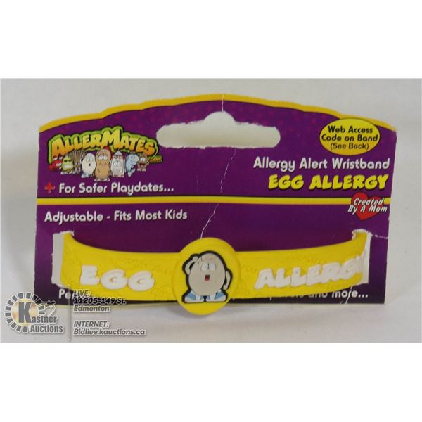 NEW KID ALLERGY BRACELET - EGG