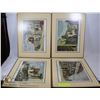 Image 1 : SET OF 4 OLD ENGLISH INNS PLACEMATS