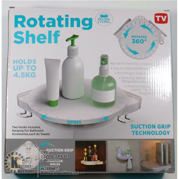 NEW ROTATING SHELF (HOLDS UP TO 4.5KG)