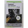 Image 1 : NEW CUISINART HEAT RESISTANT SILICONE GLOVE 2PACK