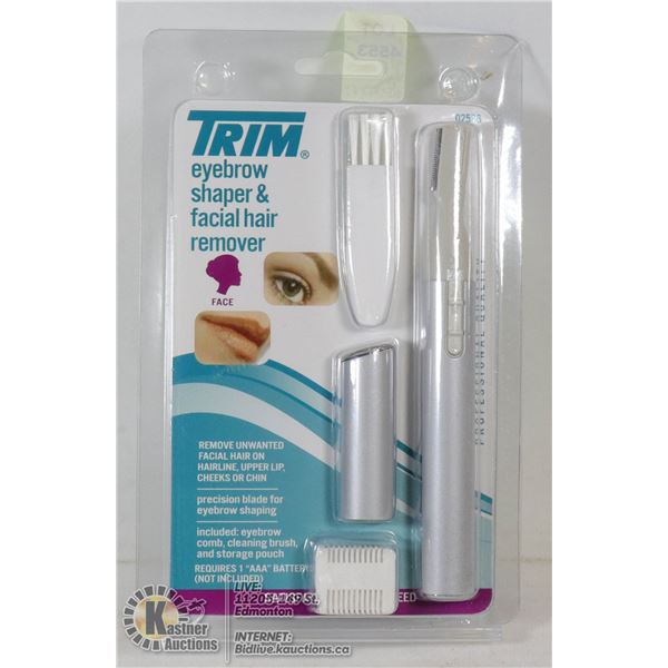NEW WOMENS EYEBROW SHAPER & FACIAL HAIR REMOVER