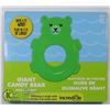 Image 1 : NEW GREEN GIANT CANDY BEAR POOL FLOAT (4' WIDE)