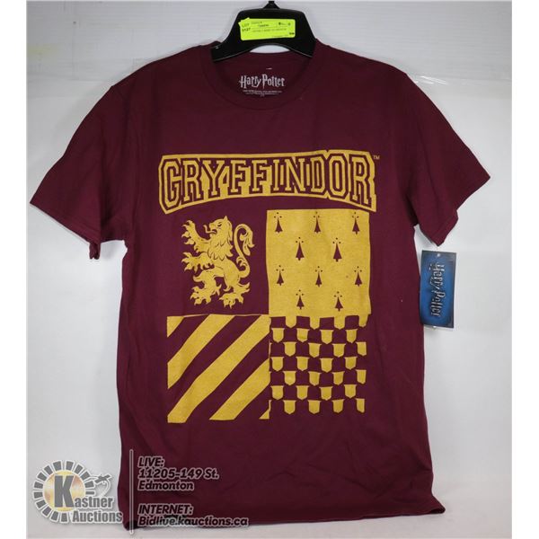 NEW HARRY POTTER GRYFFINDOR MENS T-SHIRT SIZE
