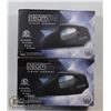 Image 1 : 2 NEW BLACK STEAMPLY TRAVEL STEAMERS