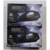 Image 1 : 2 NEW BLACK STEAMPLY TRAVEL STEAMERS